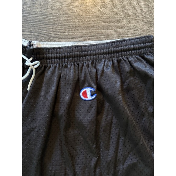 Vintage Champion Raiders Shorts 3XL Black USA NFL Las Vegas 80s 90s - Picture 3 of 11